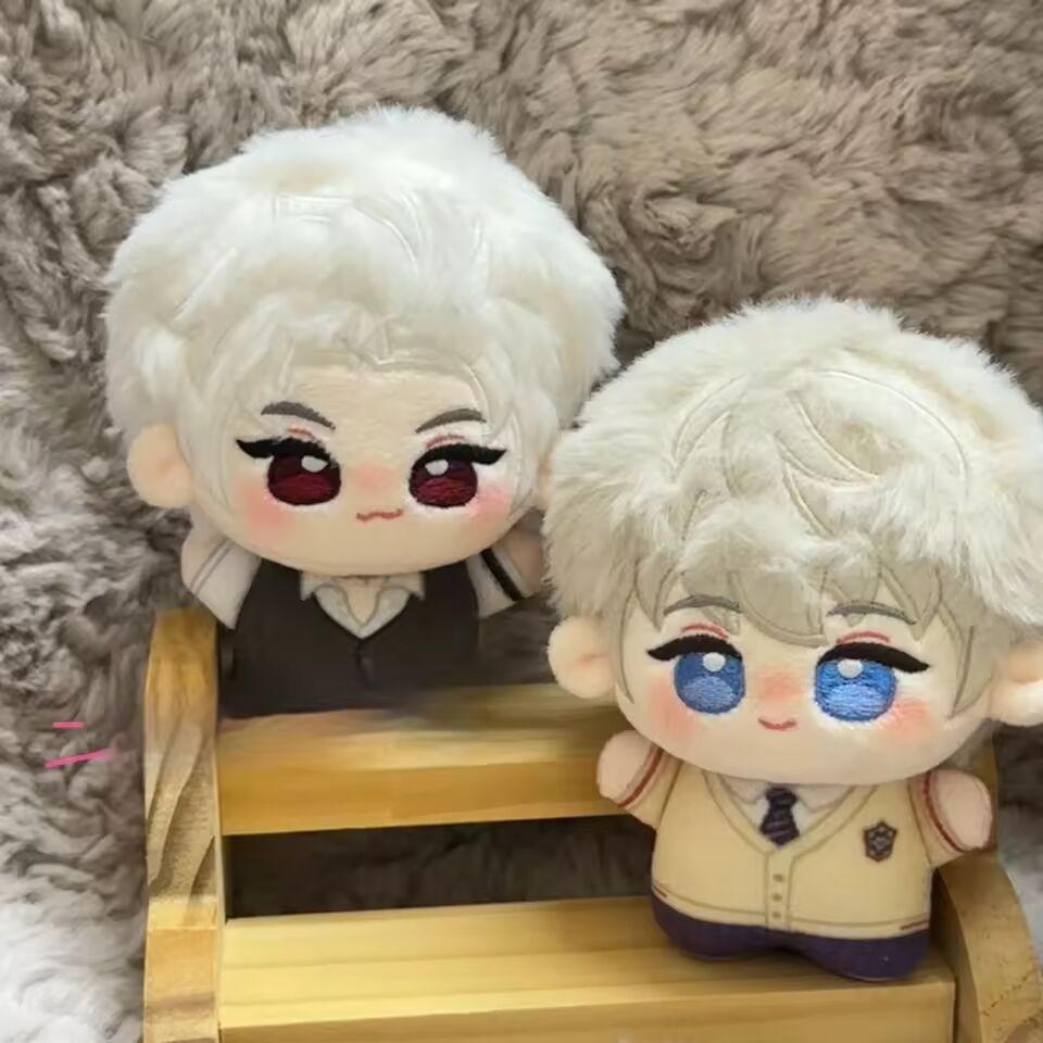 10cm Love And Deepspace Plush Rafayel Xavier Stuffed Plush Printed Body Figurine Statue Model Collection Decoration Kid Toy Gift
